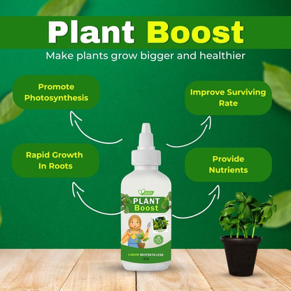 Plant Boost Combo (3 Plant Boost Packs with FREE 2 Flower Seed Packs)